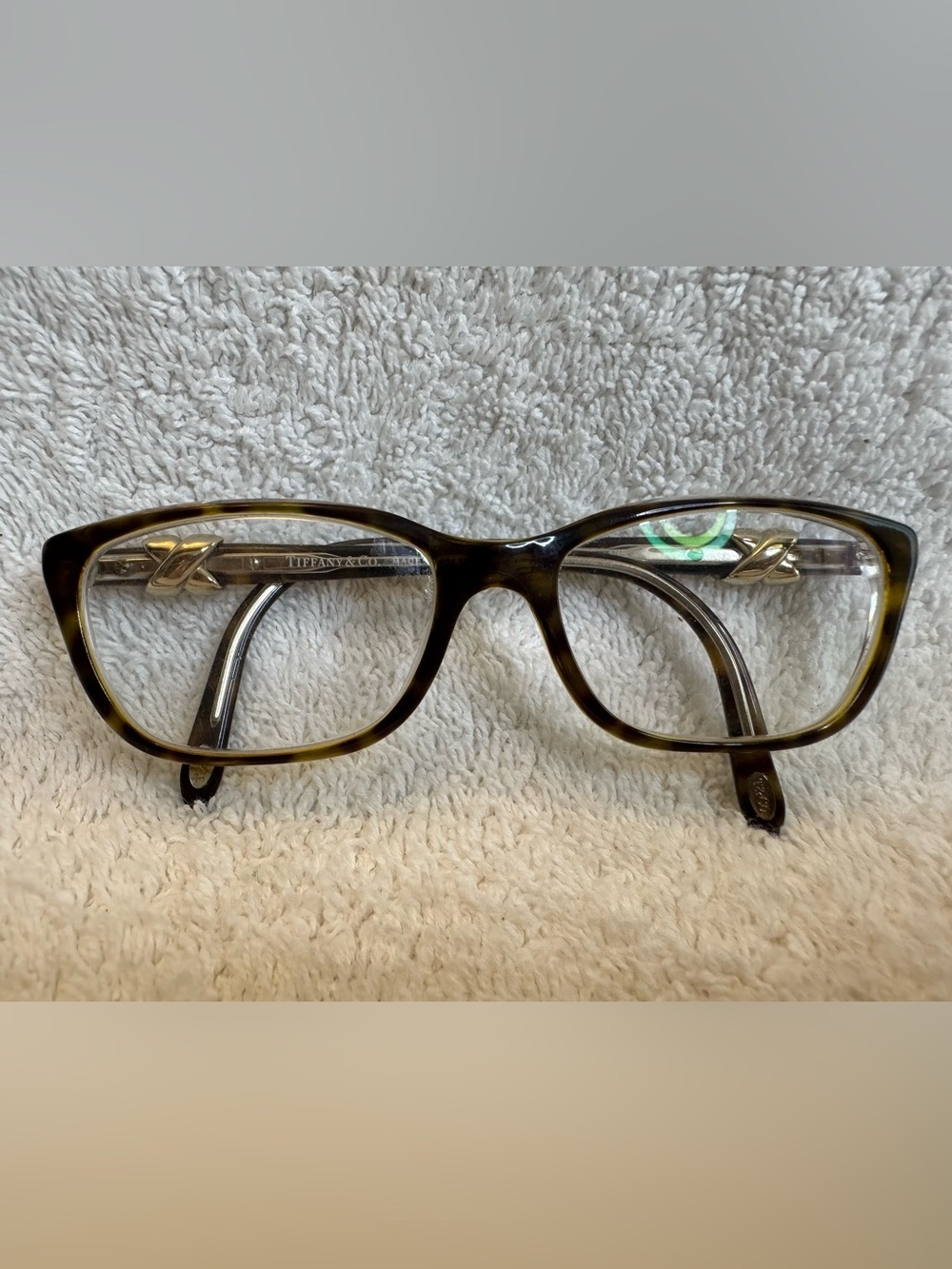 Tiffany & Co TF2074 Tortoise Glasses Frame Only Paloma Picasso 52mm